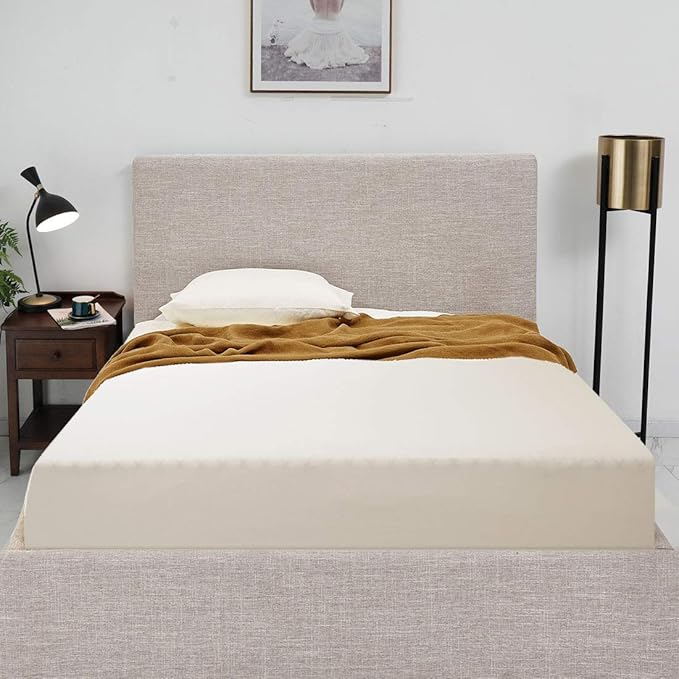 Fitted Sheet- COSMOPLUS Twin Fitted Sheet Only（No Flat Sheet or Pillow Shams） - Image 2
