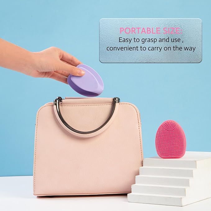 Soft Silicone Face Scrubber, Facial Cleansing Brush, Face Washing Bruhs - Image 9