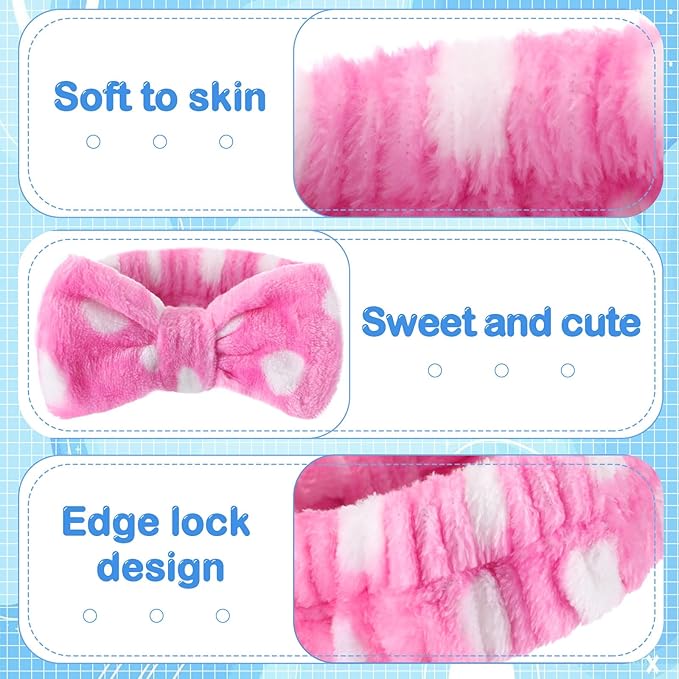 25 Pcs Spa Headband Bulk Makeup Headbands - Image 5