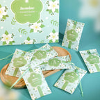 SCENTORINI Scented Sachets for Drawers and Closets, Jasmine Scent 14 Pack, Long-Lasting Sachets Bags Wardrobe Freshener, for Drawers, Closets, Cars