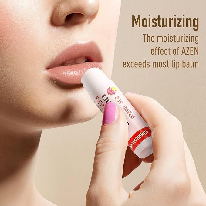 AZEN 200 Pack Lip Balm Bulk, Moisturizing Lip Balms - Image 2