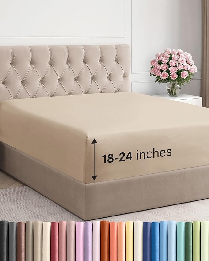 Extra Deep Full Fitted Sheet by CGKUnlimited
