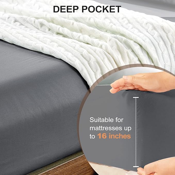FreshCulture Twin XL Fitted Sheet Only - Image 4