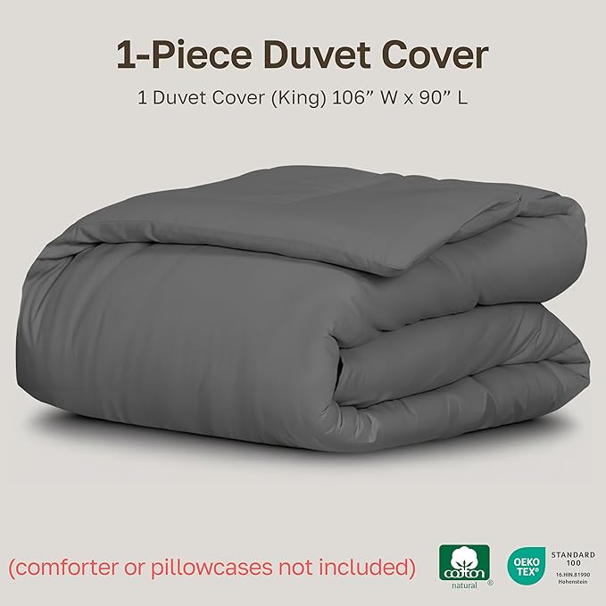 California Design Den King Duvet Cover Cotton - Image 5