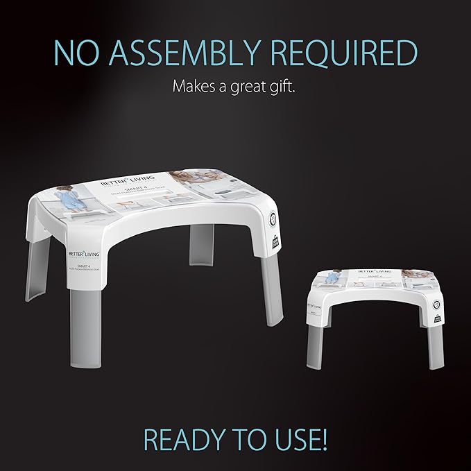 Better Living Products Smart Multi-Purpose Bathroom/Shower Stool - Image 6