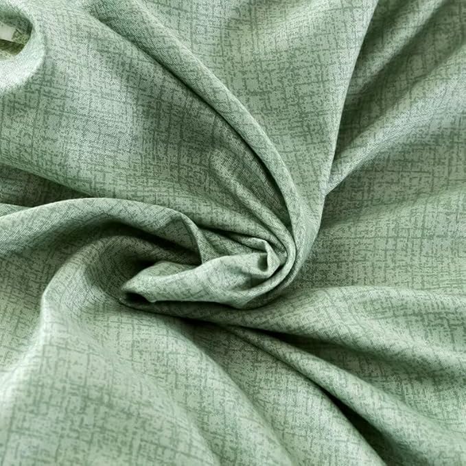 OAITE Duvet Cover King Size, Reversible Leaf Green Duvet Cover Set - Image 7