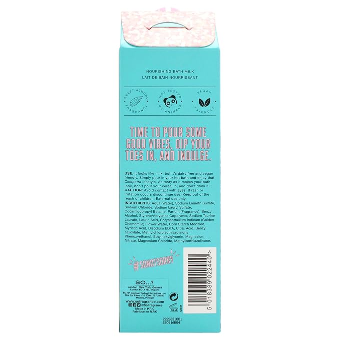 So.? Sorry Not Sorry Milk Vibes Bath Milk, Nourishing & Restoring Bath Soak - Image 6