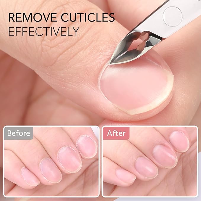 GAOY Professional Cuticle Nippers, Stainless Steel Cuticle Trimmer Nail Clippers - Image 2