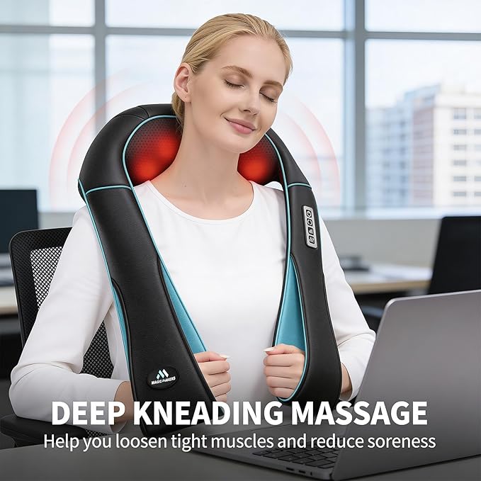 MagicMakers Shiatsu Neck Massager - Image 3