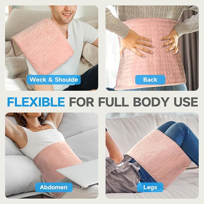 GOTCOZY Heating Pad for Back Pain Relief & Cramps, Electric Heating Pads for - Image 2