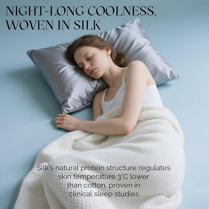 Ravmix Silk Pillow Cases 2 Pack - Image 5