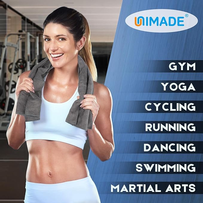 UNIMADE 48 Pack Gym Towels Set - Image 4