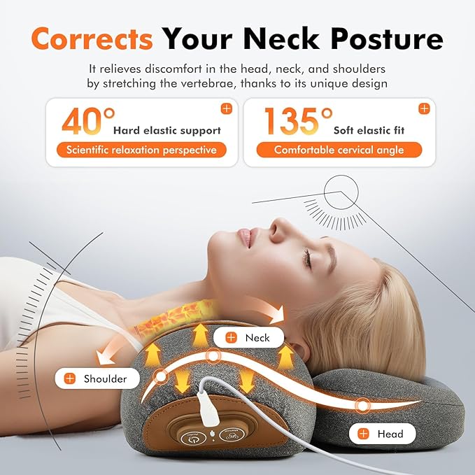 Neck Pillow - 3-in-1 Neck Massage Pillow - Image 3