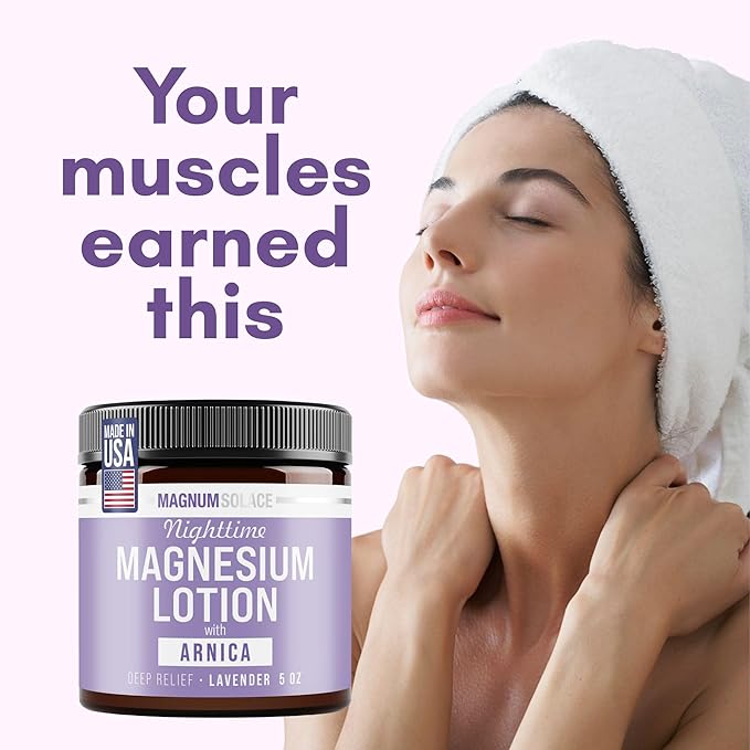 Magnum Solace Nighttime Magnesium Lotion - Image 3