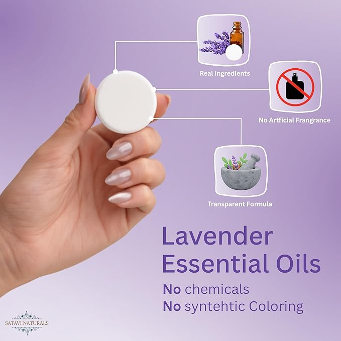Lavender Shower Steamers – Aromatherapy Shower Bombs - Image 2