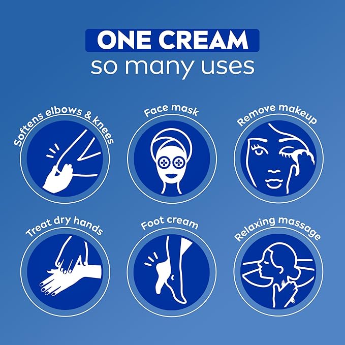 NIVEA Creme Body, Face and Hand Moisturizing Cream - Image 8