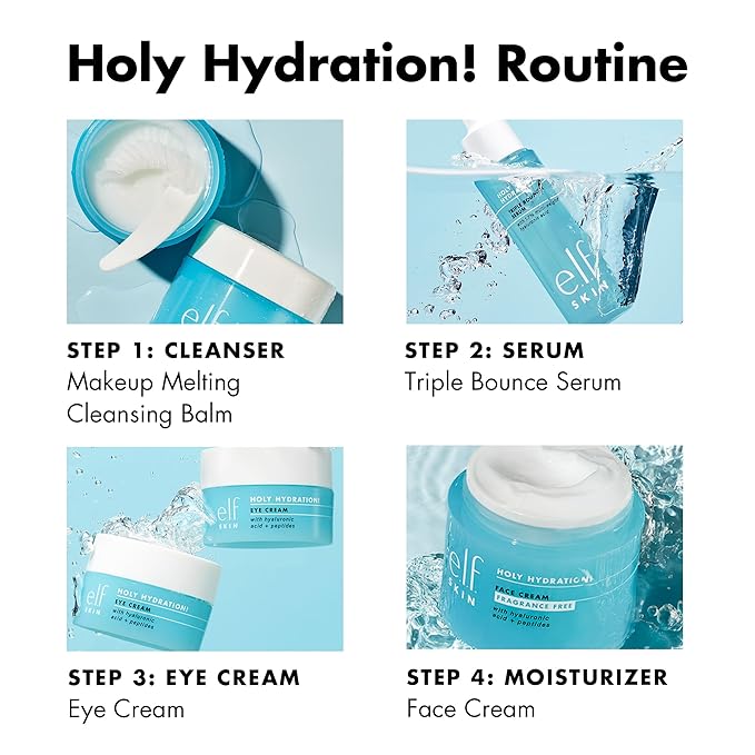 e.l.f. SKIN Holy Hydration! Triple Bounce Serum, 1.7% Hyaluronic Acid Serum - Image 6