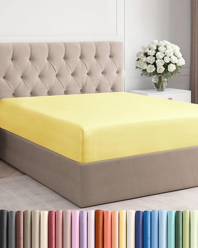 Cal King Fitted Bed Sheet by CGKUnlimited