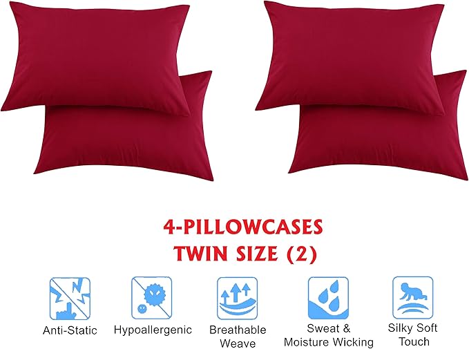 Elegant Comfort Luxury Soft Bed Sheets 1500 Premium Hotel Quality Microfiber - Image 3