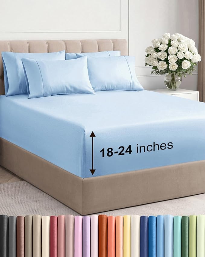 Extra Deep Queen Sheet Set by CGKUnlimited