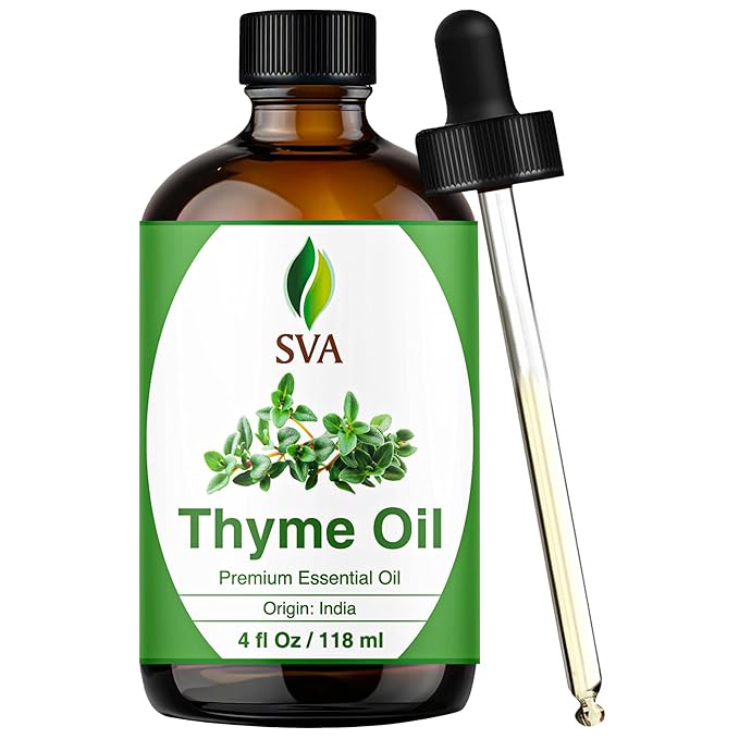 SVA Thyme Essential Oil – 4 Fl Oz – 100% Natural Thyme Oil - Image 9