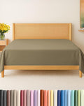 Cal King Size Flat Sheet by CGKUnlimited
