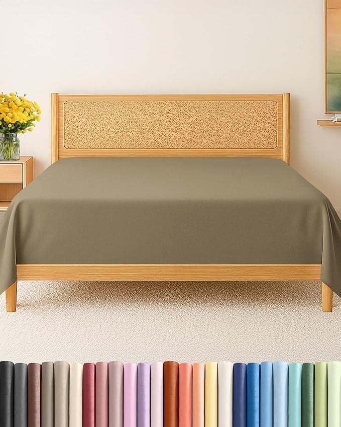 Twin Size Flat Sheet by CGKUnlimited