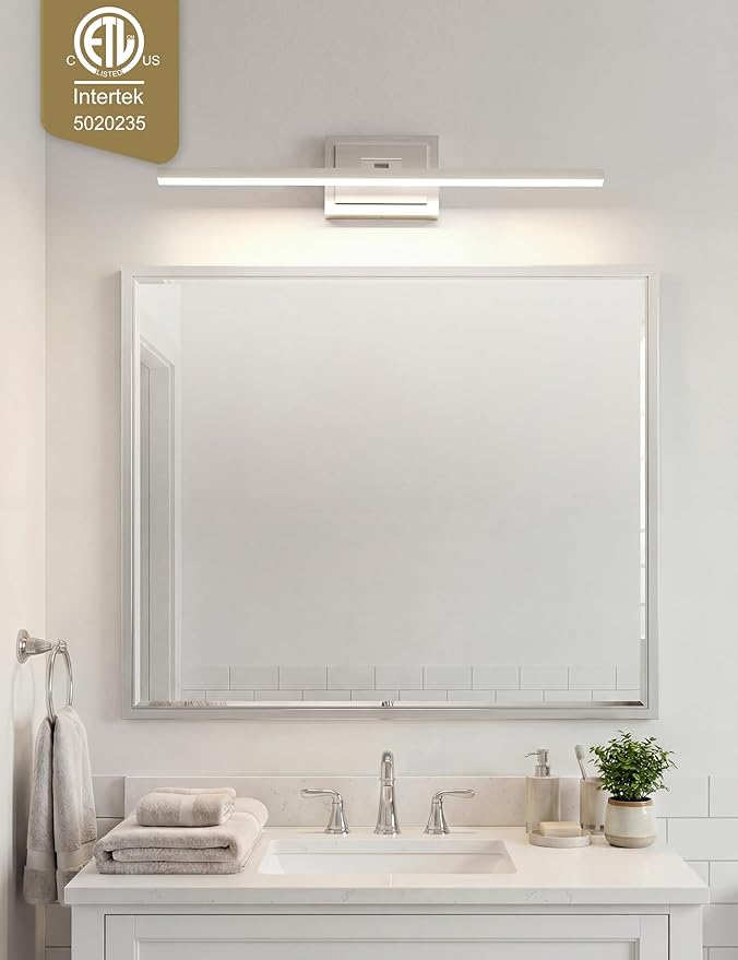 VOLISUN Modern Bathroom Vanity Light 31.5 inch, 18W Dimmable 5CCT Led Bathroom - Image 2