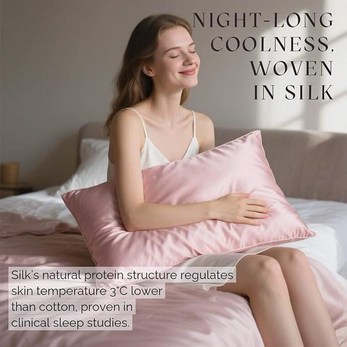 Ravmix 100% Silk Pillow Cases - Image 5