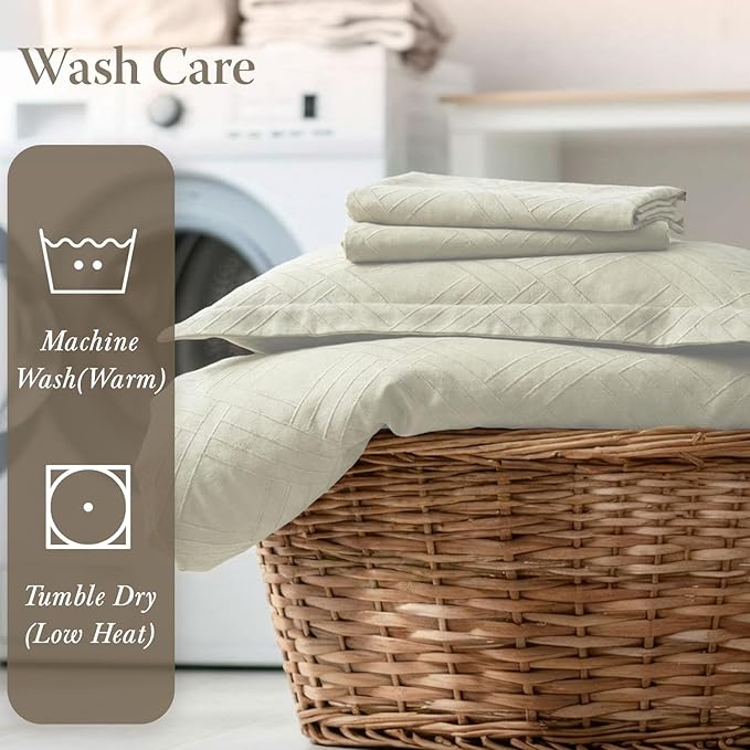 Threadmill Luxury 100% Cotton Queen Bed-Sheets - Image 8