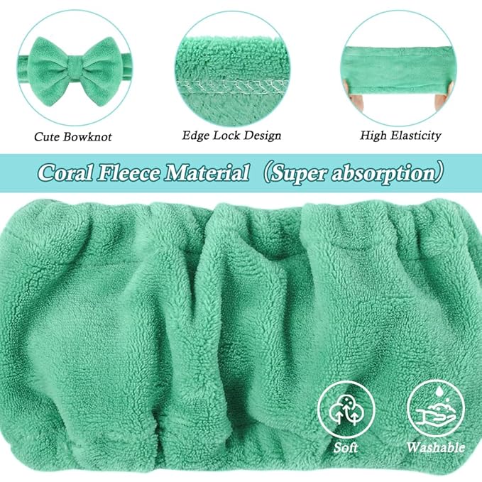 Shintop Face Wash Headband, Soft Makeup Headband - Image 7