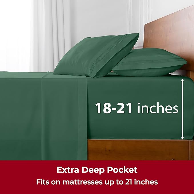 Mellanni Extra Deep Queen Sheets - Image 6