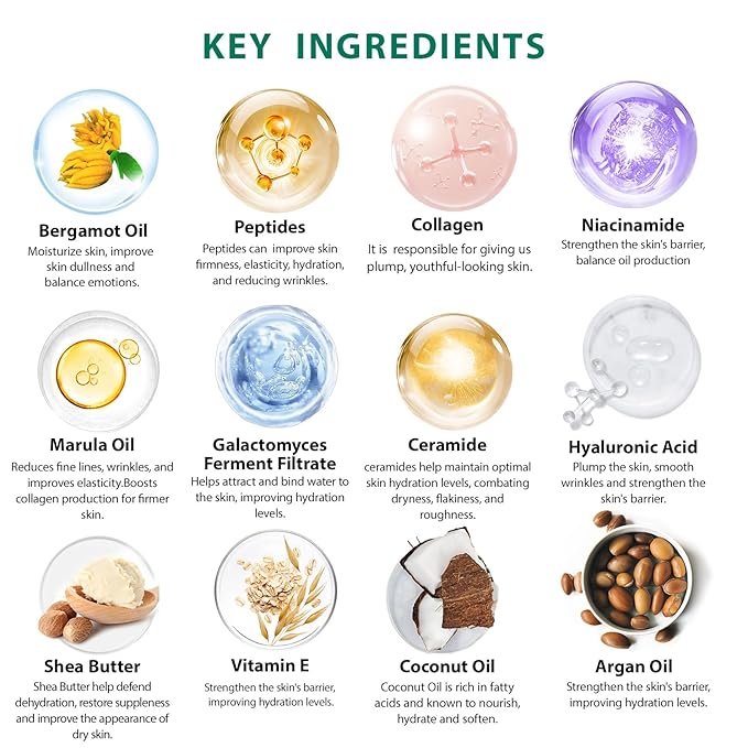 30 pcs Father's Day Gifts, Bergamot Facial Skin Care Set Gifts - Image 7