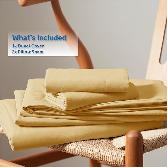 Nestl Camel Gold Duvet Cover Queen Size - Image 9