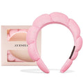 Ayesha Spa Headband for Women Sponge Headband for Washing Face Clouds Soft by AYESHA