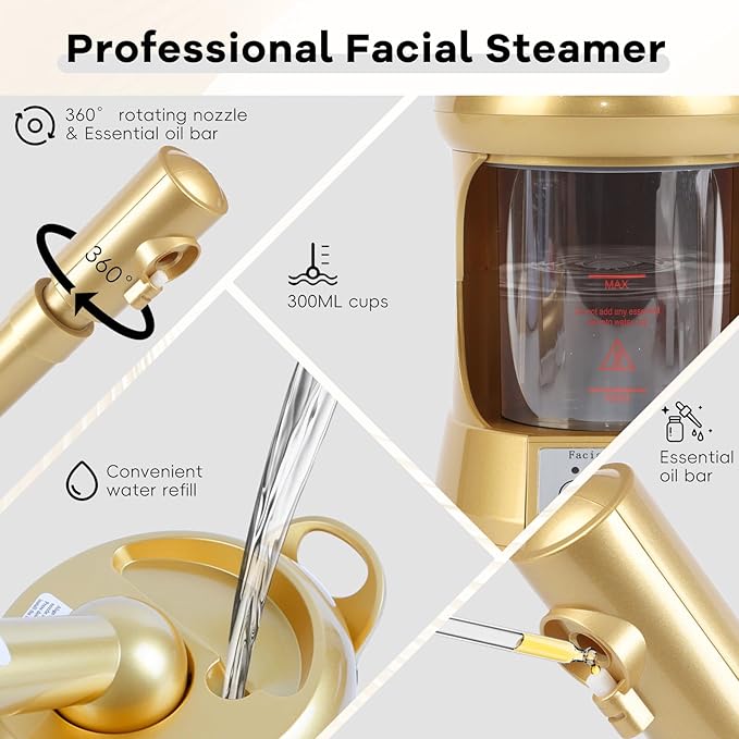 Facial Steamer, Nano Ionic Face Steamer - Image 3