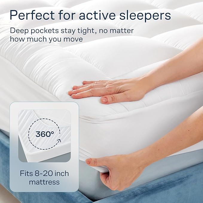 Cloud-Like Twin XL Mattress Topper - Image 5