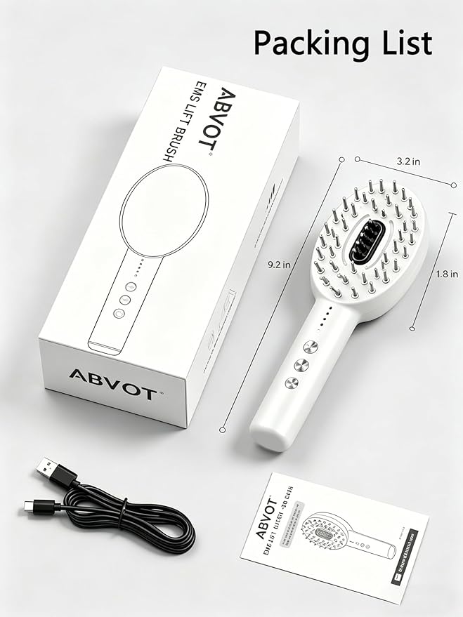 3-in-1 Electric Scalp Massager Brush, Vibrating Scalp Massager Comb - Image 8
