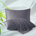 4-Pack Bamboo Viscose Zippered Pillow Cases Standard Size, 400 Thread Count by ZaizaiHome
