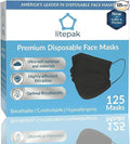 Litepak 125-Pack Disposable Face Mask Premium Comfort Earloops by Litepak