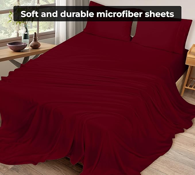 Royale Linens Queen Flat Sheet - Image 4
