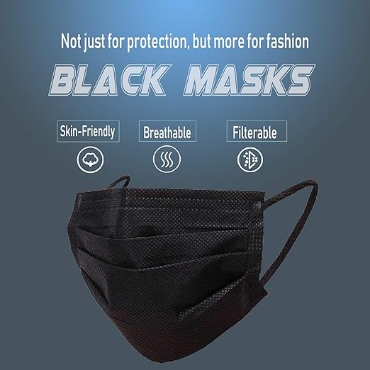 Wecolor 100 Disposable Face Masks - Image 5
