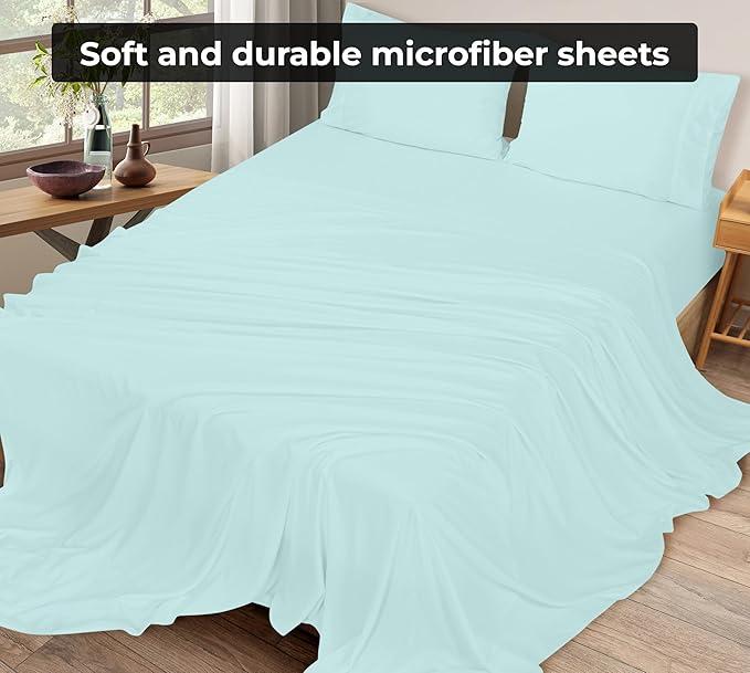 Royale Linens Queen Flat Sheet - Image 4