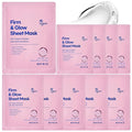 Firm & Glow Sheet Mask with Vegan Collagen Semi-Gel Sheet Biodegradable 100% by Thebeginningofcleanbeauty