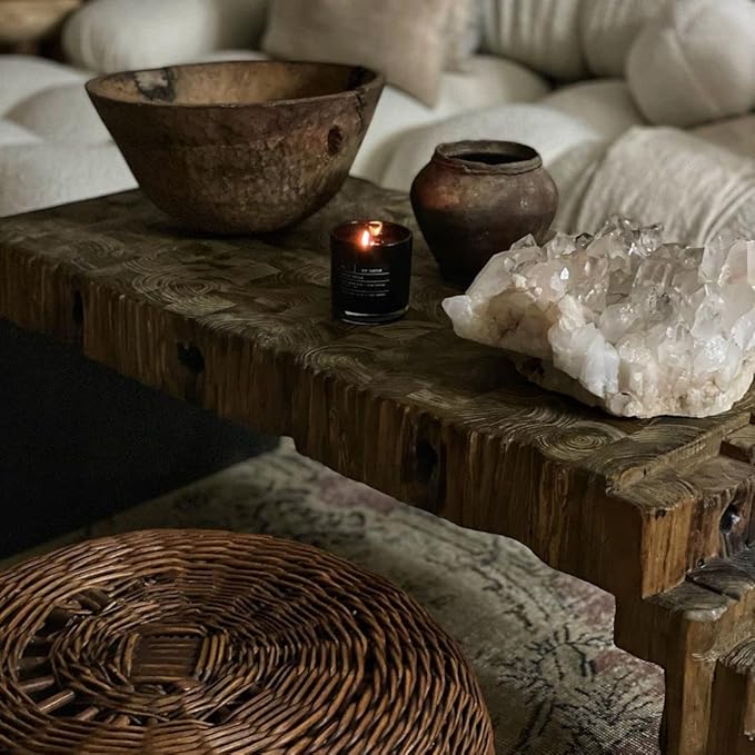 Lulu Candles | Jasmine, Oud & Sandalwood | Luxury Scented Soy Jar Candle | Hand - Image 5