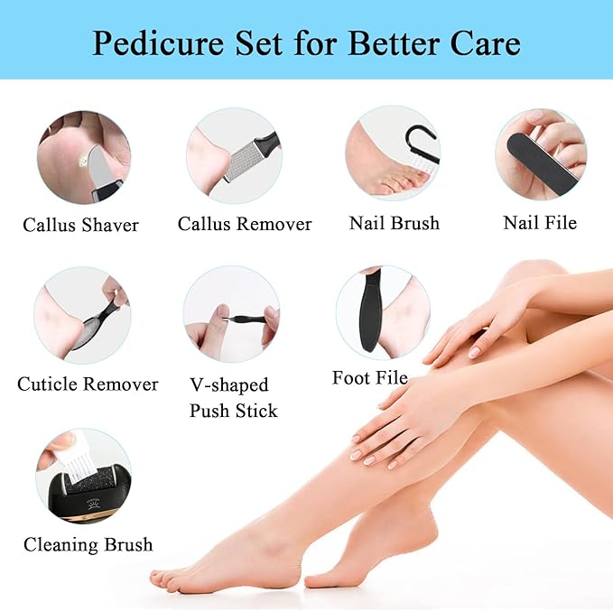 Electric Foot Callus Remover- Long Service Time, Rechargeable Electronic Foot - Image 6