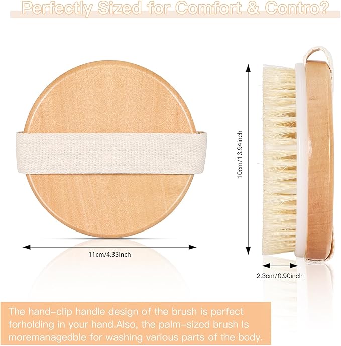2 Pack Exfoliating Body Brushes - Image 4