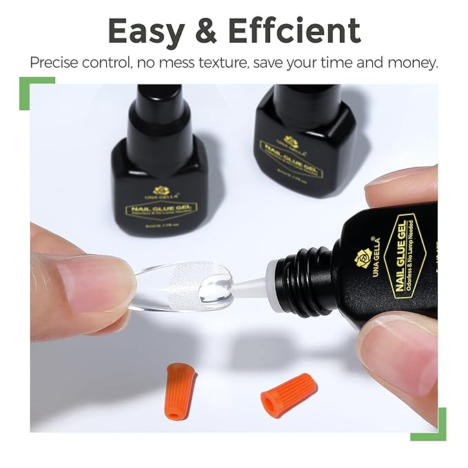 UNA GELLA 5ml Super Strong Gel Nail Glue - Image 6