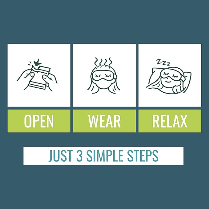 NOVEHA Self Heating Steam Eye Mask - Image 4