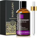 Rosemary Essential Oil with Dropper, MAYJAM Pure Rosemary Oil Aromatherapy Oils by MAYJAM